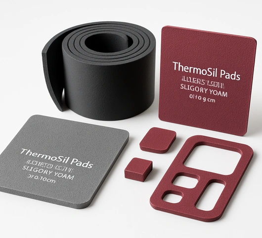赛莫硅泡棉ThermoSil Pads #20超软硅胶泡沫 - 图2